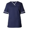 Women's contrast trim scrub tunic - Image 2