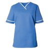 Women's contrast trim scrub tunic - Image 3