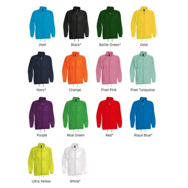 Windbreaker Jacket - Lightweight & Showerproof - Image 3